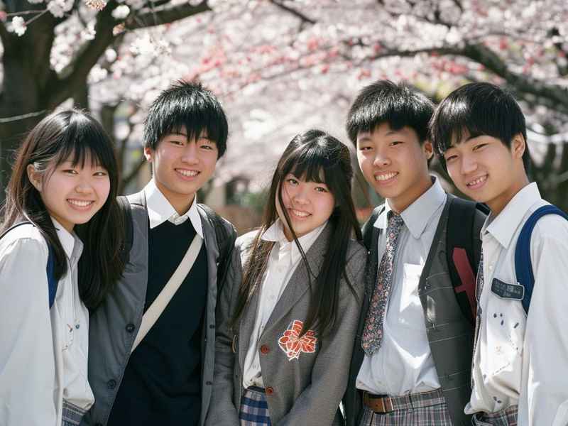 日本学生的校园生活，日本学生的日常校园生活