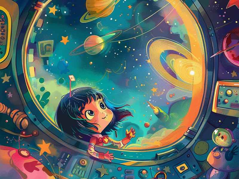 太空生活儿童画(太空生活儿童画图) 太空生活儿童画(太空生活儿童画图)
