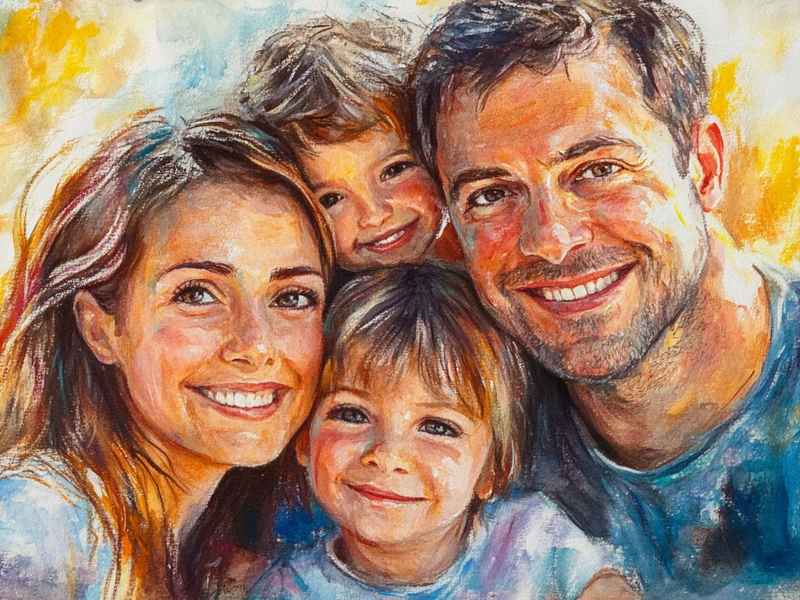 家庭生活绘画、家庭生活的绘画 家庭生活绘画、家庭生活的绘画