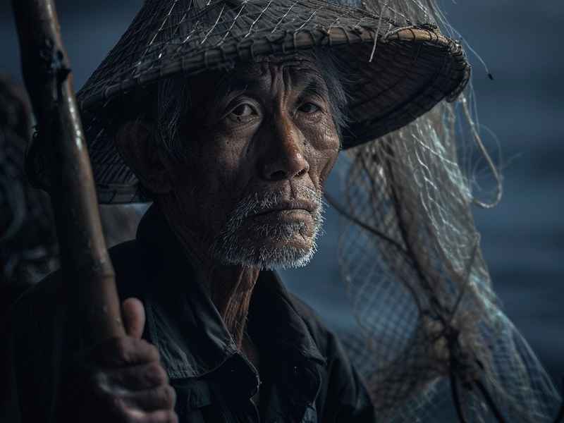 乡土海上渔民捕鱼生活，乡土海上渔民的生活