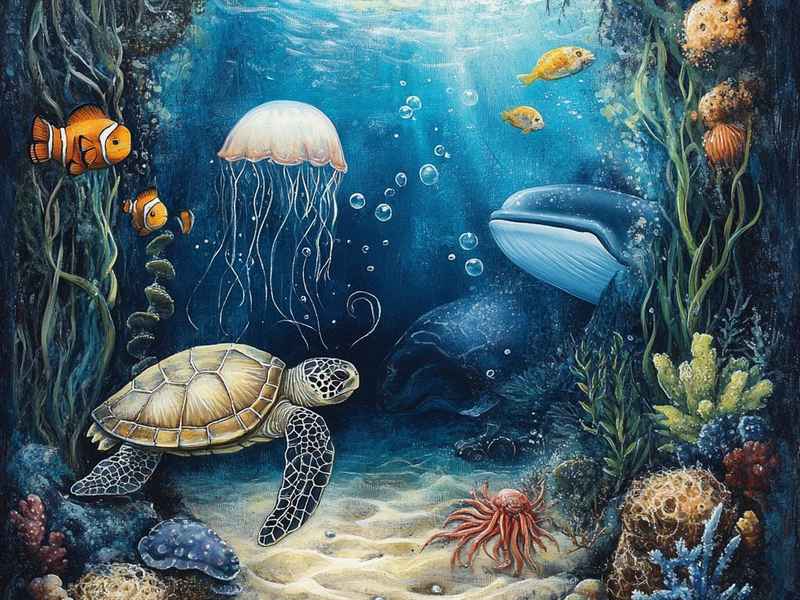 图腾汉化海洋s生活 - 海洋生物图腾 图腾汉化海洋s生活 - 海洋生物图腾