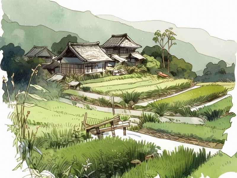 关于乡村生活的简笔画,关于乡村生活的简笔画手抄报 关于乡村生活的简笔画,关于乡村生活的简笔画手抄报