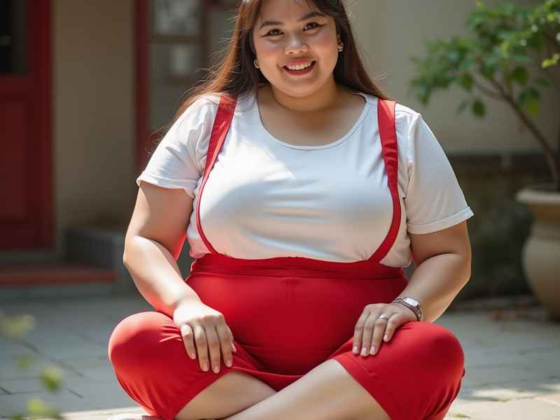 生活中女胖子的照片；生活中女胖子的照片真实
