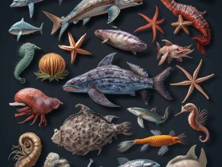图腾汉化海洋s生活 - 海洋生物图腾