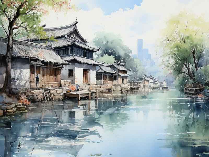 描写水乡生活的诗句 描写水乡生活的诗句唯美
