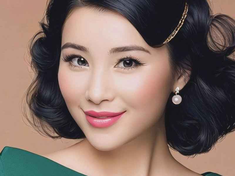 生活妆盘发图片大全(生活妆图片 妆面大全) 生活妆盘发图片大全(生活妆图片 妆面大全)
