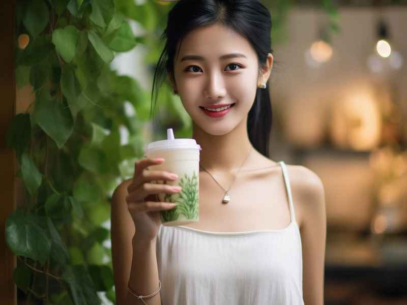 奶茶店生活照（奶茶店生活照图片）
