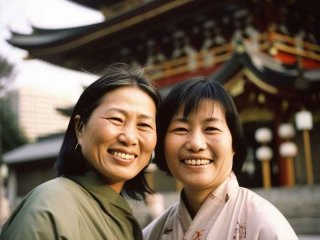 包贝尔妈妈生活在日本（包贝尔是日本人）