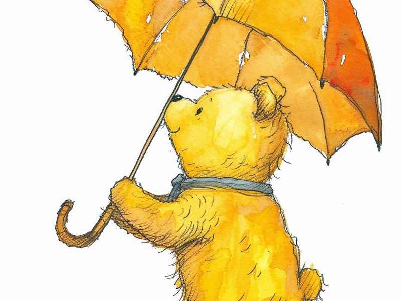 绅士的雨伞(绅士的雨伞绘本故事内页图文) 绅士的雨伞(绅士的雨伞绘本故事内页图文)