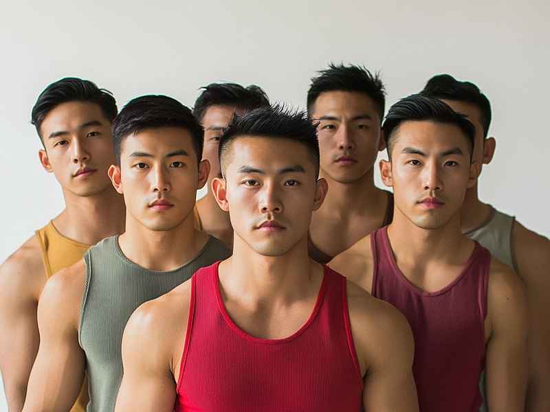 男模演出;男模演出结束团照 男模演出;男模演出结束团照