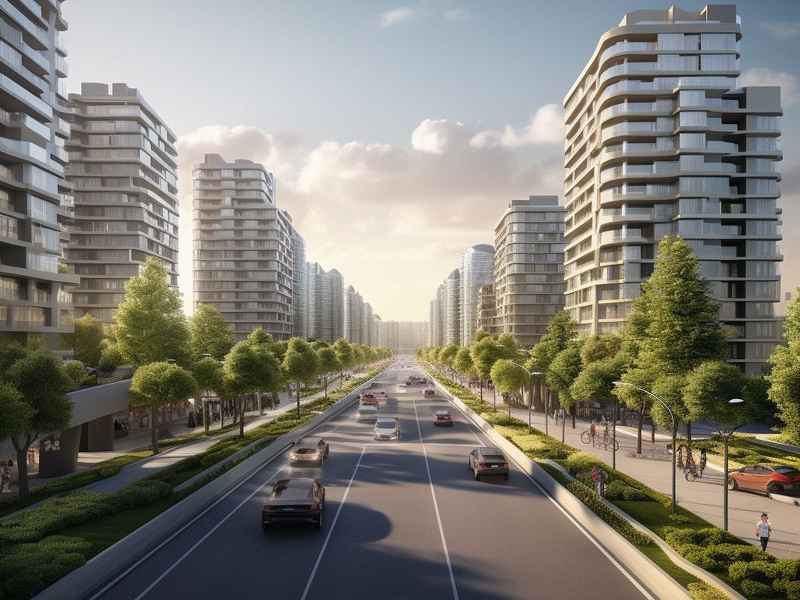 广大生活区一期a线道路工程 广大生活区地图