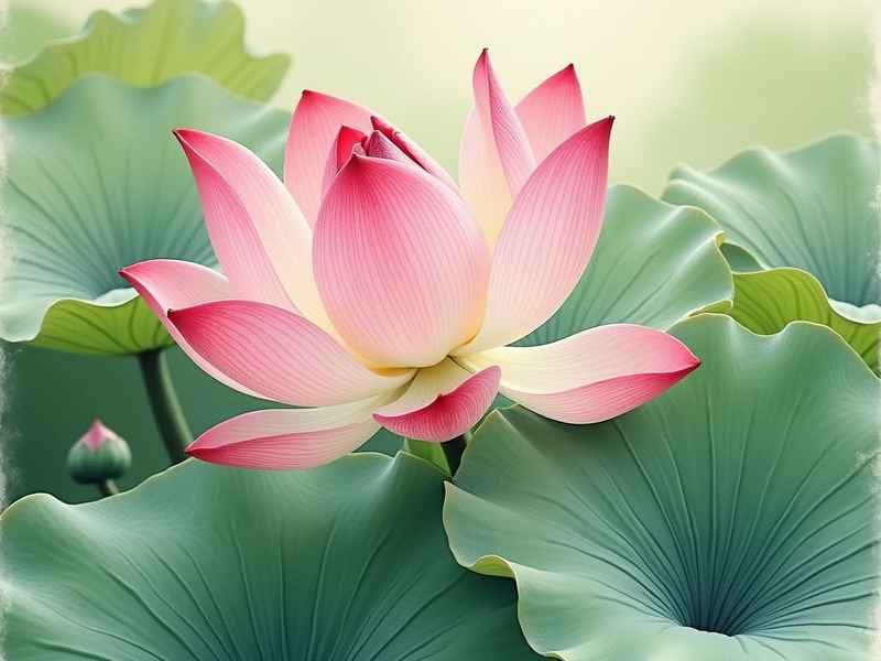莲花与人心情的句子、莲花与人心情的句子简短