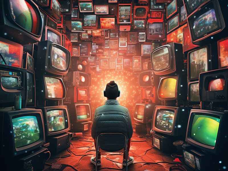 电视与现实无缝结合 - 电视与现实无缝结合的图片
