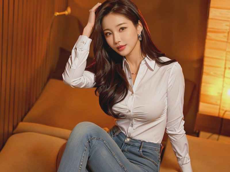 牛仔裤美女杨晨晨的照片(内地平面模特杨晨晨图片) 牛仔裤美女杨晨晨的照片(内地平面模特杨晨晨图片)