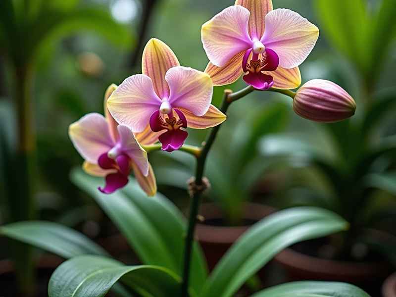 兰花与什么植物共生、兰花与什么植物共生繁殖