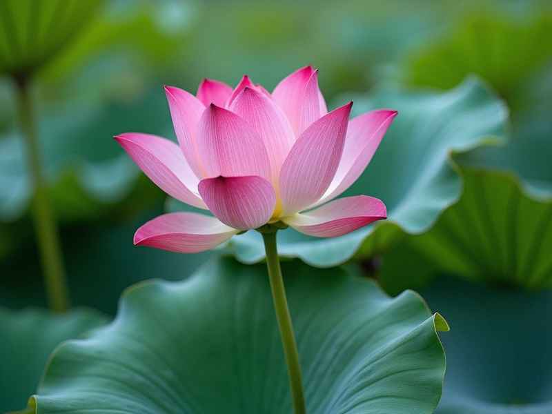 莲花与人心情的句子、莲花与人心情的句子简短