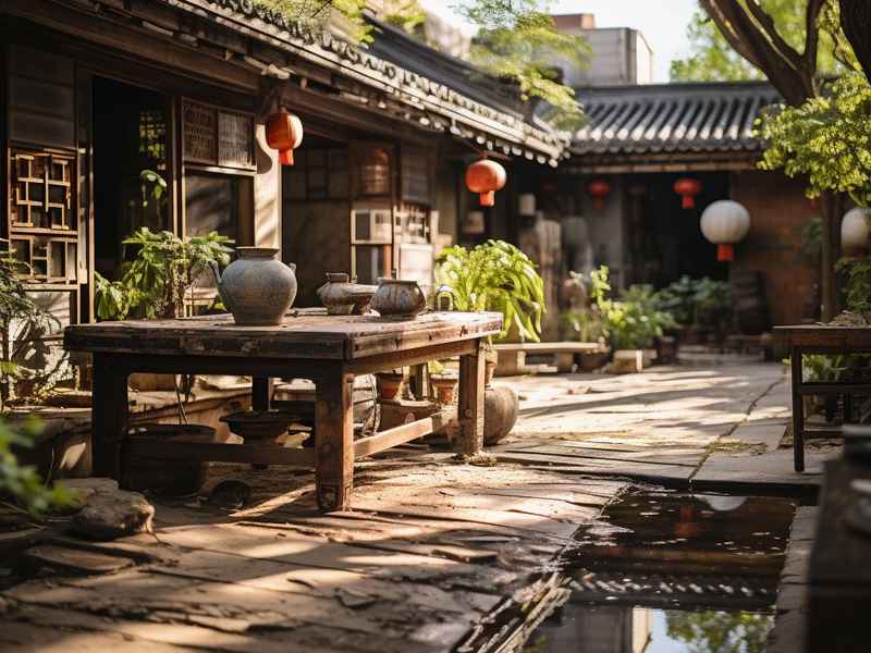 朴食农家小院 朴素的农家小院 朴食农家小院 朴素的农家小院