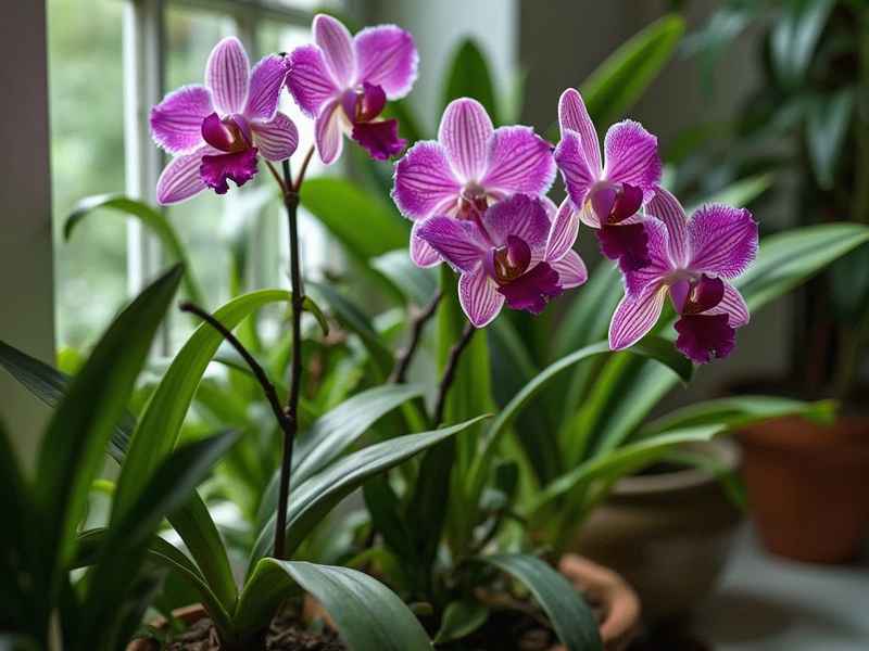兰花与什么植物共生、兰花与什么植物共生繁殖