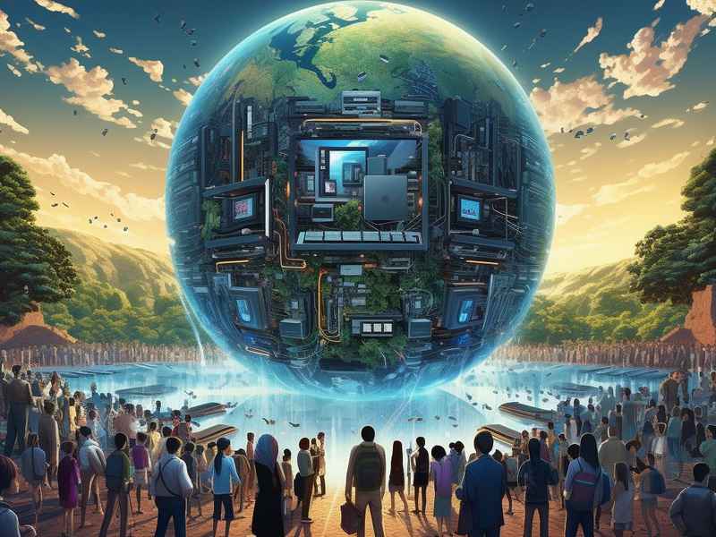 新科技的世界与更美好的生活；新科技的世界与更美好的生活作文
