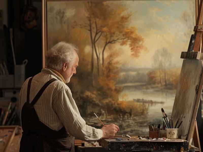 油画 生活 - 画生活场景的油画大师 油画 生活 - 画生活场景的油画大师