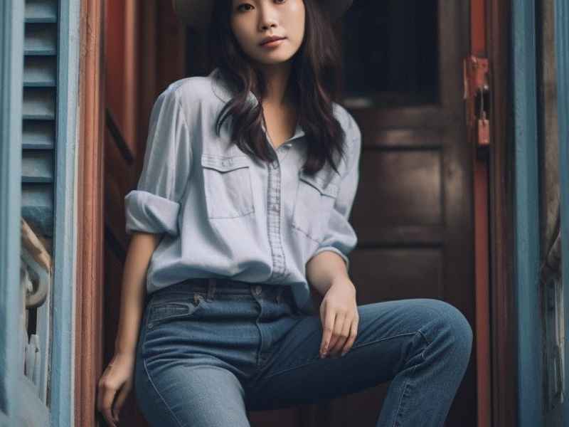 牛仔裤女的图片、牛仔裤女图片大全 牛仔裤女的图片、牛仔裤女图片大全
