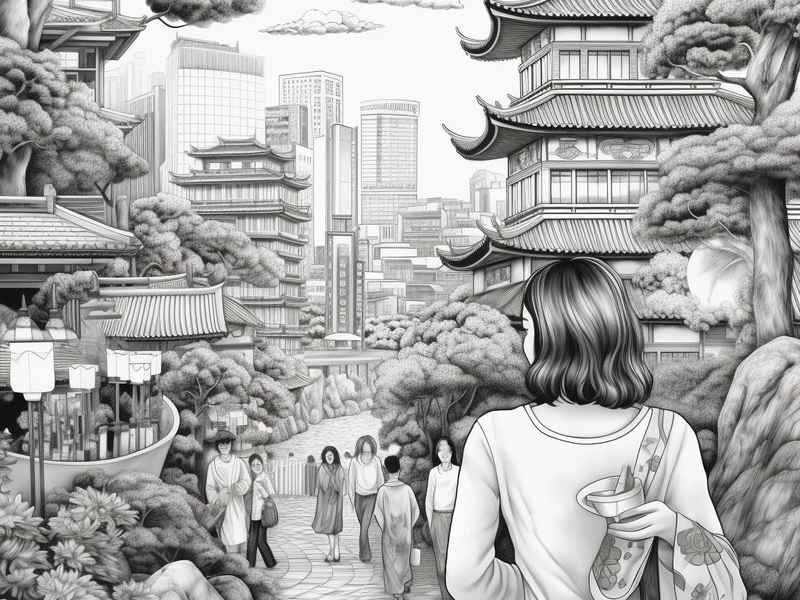 成都生活简笔画、成都幸福生活简笔画 成都生活简笔画、成都幸福生活简笔画