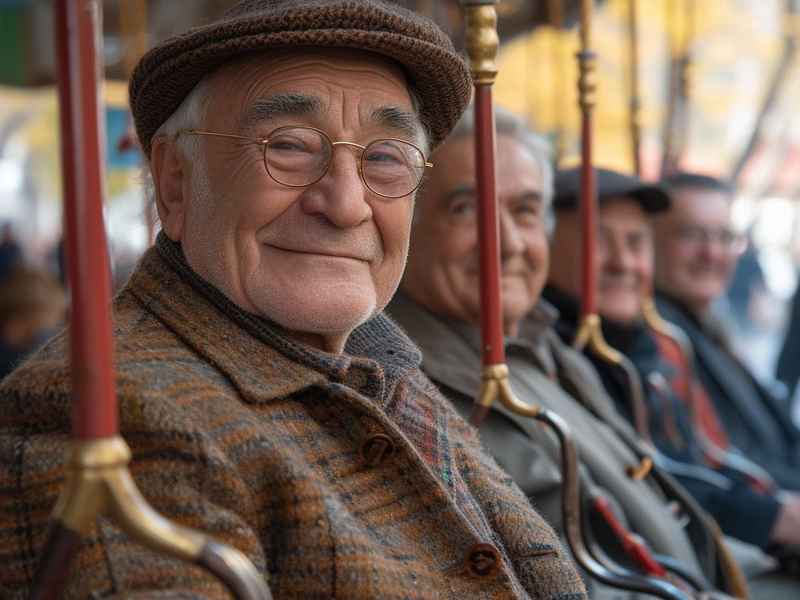 欧美中老年人的生活、欧美中老年人的生活状况