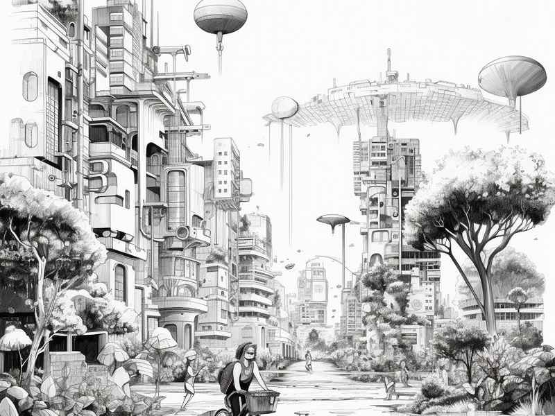 未来的生活图画;未来的生活图画简笔画 未来的生活图画;未来的生活图画简笔画