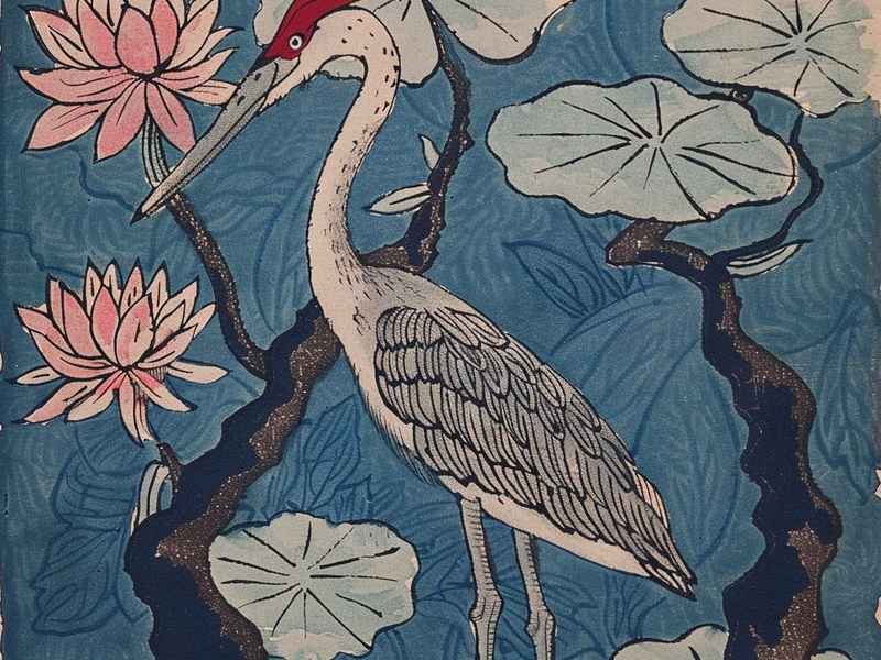 莲花与鹤(仙鹤与莲花) 莲花与鹤(仙鹤与莲花)