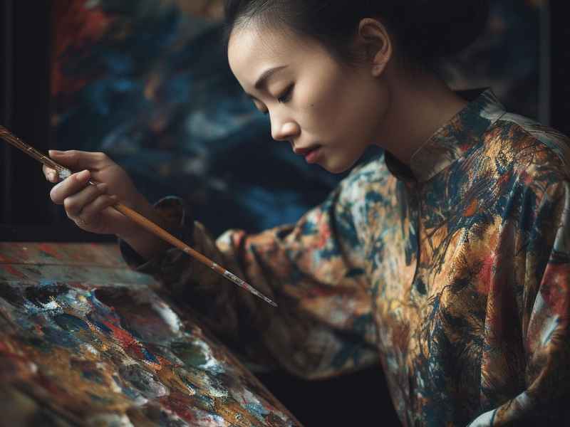 油画生活艺术照写真 油画生活艺术照写真图片