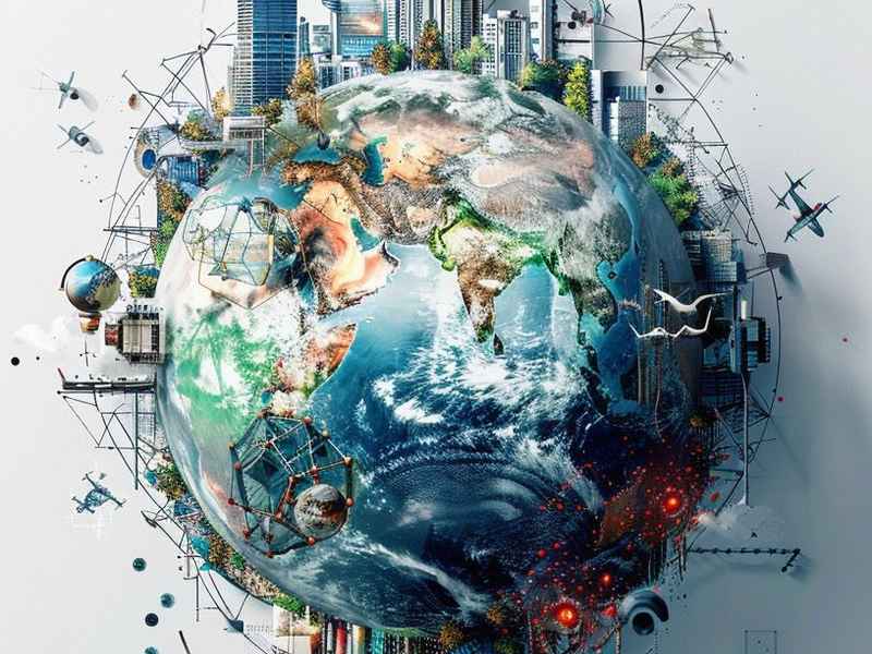 科技生活作品;科技生活主题绘画作品 科技生活作品;科技生活主题绘画作品