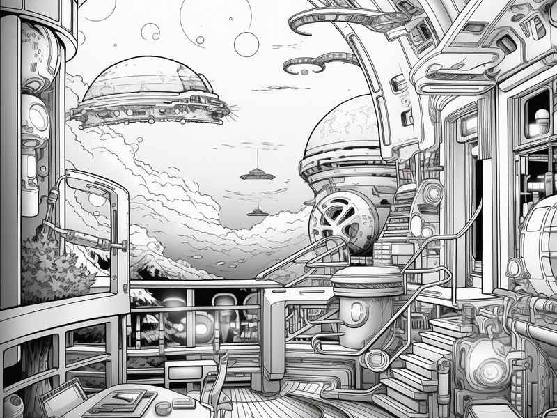未来的生活图画;未来的生活图画简笔画 未来的生活图画;未来的生活图画简笔画