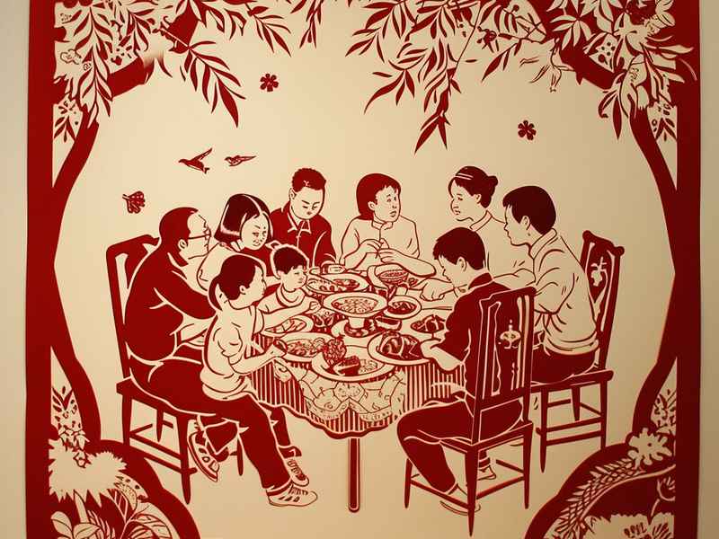 生活中剪纸图片（生活中的剪纸图片）