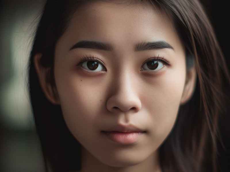 脸部生活照(脸部照片女生) 脸部生活照(脸部照片女生)