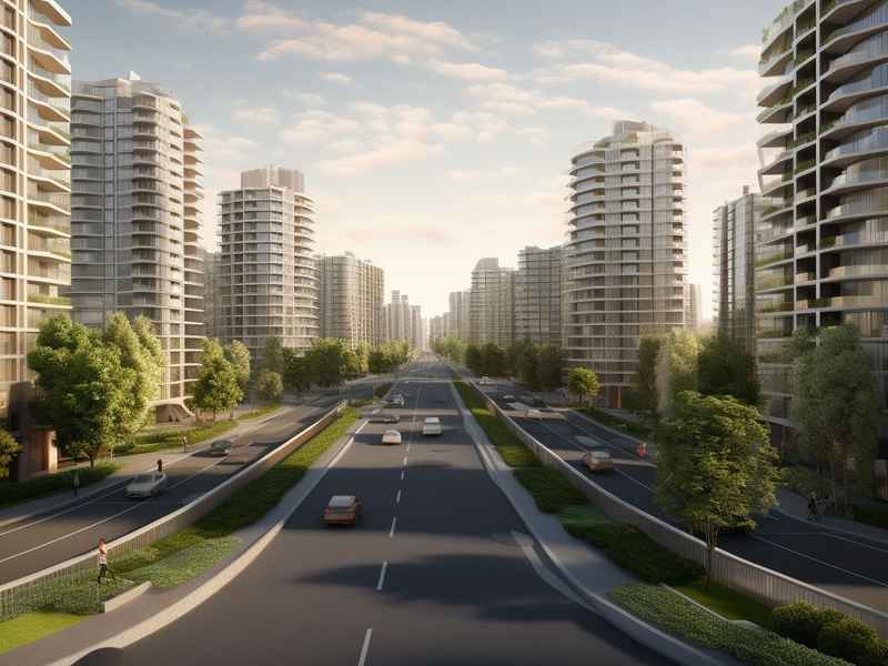 广大生活区一期a线道路工程 广大生活区地图
