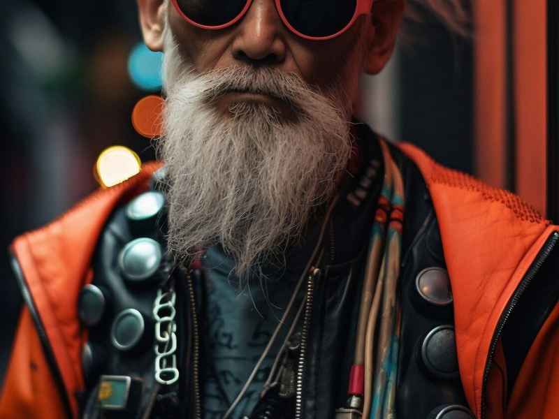 欧美个性老人图片 欧美个性老人图片壁纸