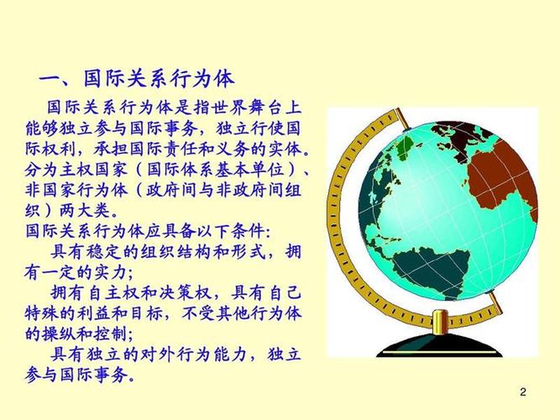 国际关系行为体名词解释 - 国际关系行为体名词解释是什么 国际关系行为体名词解释 - 国际关系行为体名词解释是什么