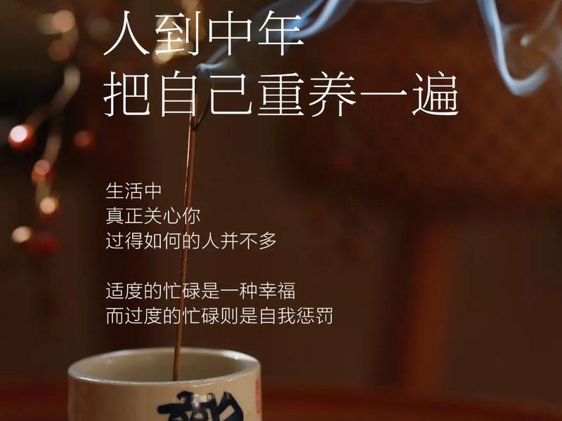 人到中年远离人群；人到中年远离人群的说说