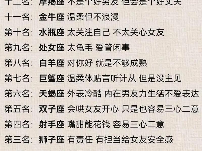 关系最好的星座 关系最好的星座男 关系最好的星座 关系最好的星座男