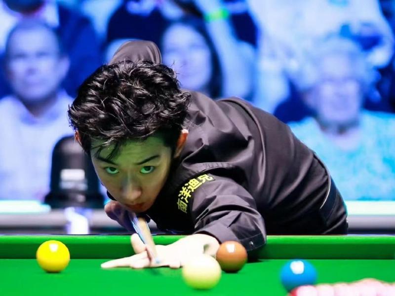 00后小将吴宜泽回应首次晋级决赛 - 吴宜泽比赛视频