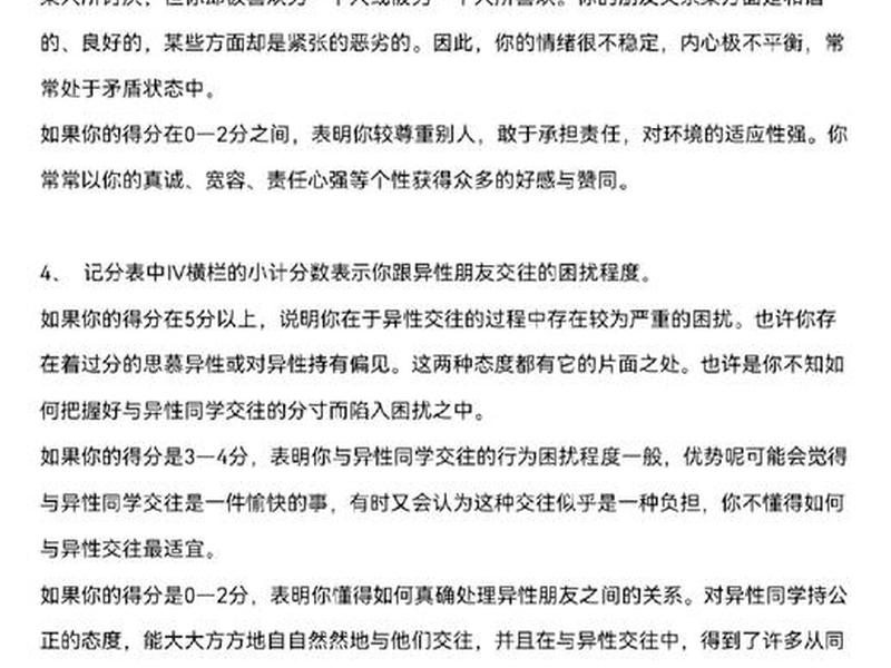 《人际关系综合诊断量表》(人际关系综合诊断量表结果分析) 《人际关系综合诊断量表》(人际关系综合诊断量表结果分析)