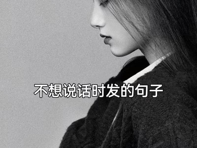 不想说话朋友圈短句;不想说话朋友圈短句文案 不想说话朋友圈短句;不想说话朋友圈短句文案