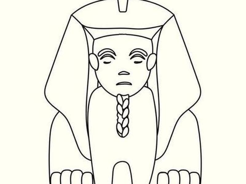 埃及人简笔画（埃及人简笔画大全图片）