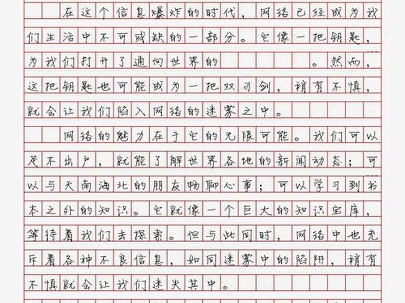 关于网络交流的作文(关于网络交流的作文800字) 关于网络交流的作文(关于网络交流的作文800字)