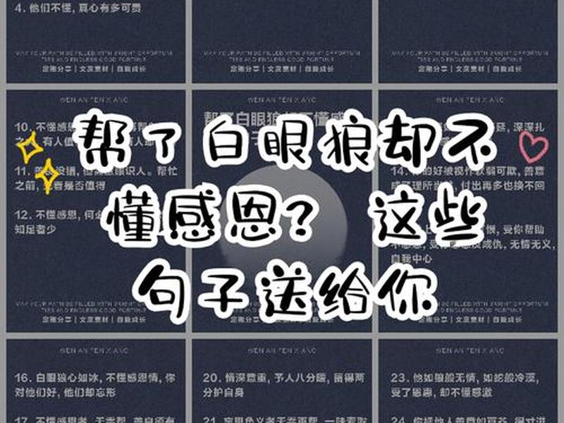 不懂付出和感恩的句子(不懂付出和感恩的句子说说) 不懂付出和感恩的句子(不懂付出和感恩的句子说说)