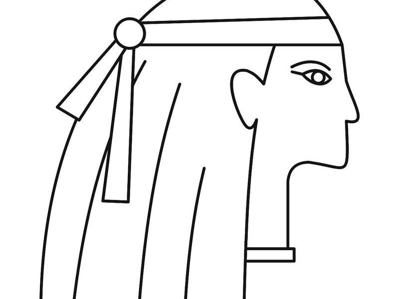 埃及人简笔画（埃及人简笔画大全图片）