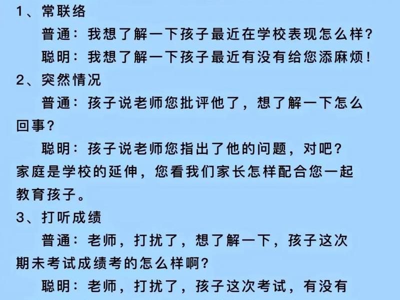 和老师讨论孩子怎么说好;和老师讨论孩子怎么说好听 和老师讨论孩子怎么说好;和老师讨论孩子怎么说好听
