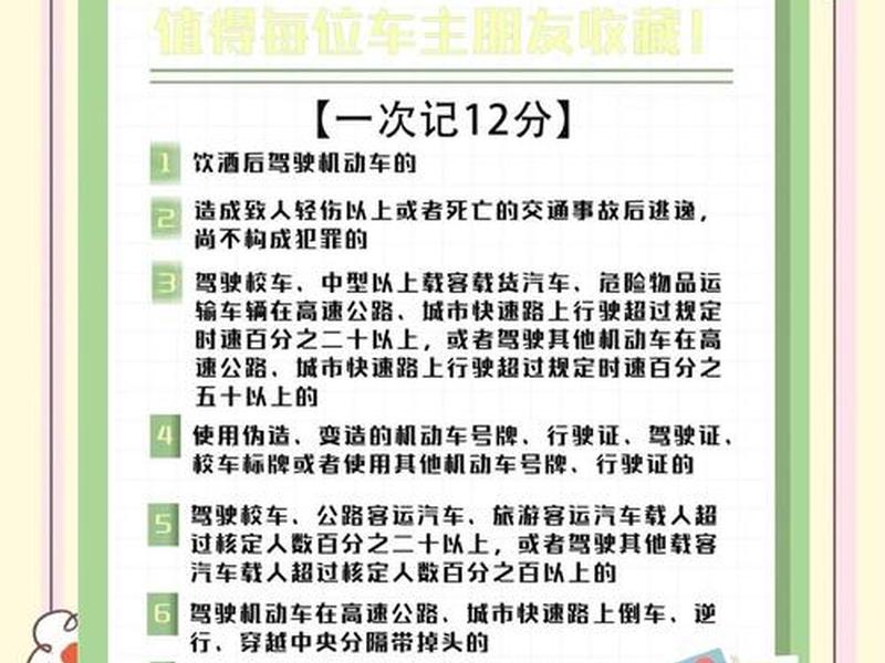 交通违章处理有哪几点(交通违章处理有哪几点规定) 交通违章处理有哪几点(交通违章处理有哪几点规定)