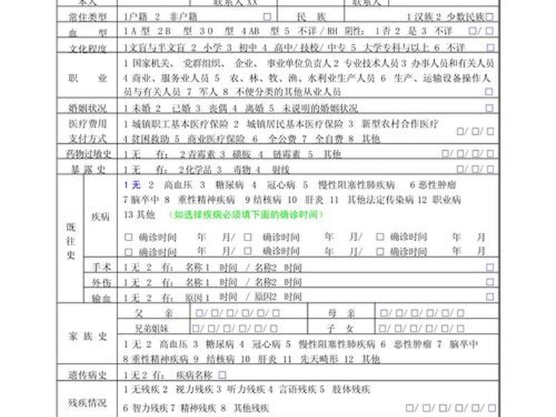 健康档案怎么填写才正确;健康档案怎么填写才正确图片 健康档案怎么填写才正确;健康档案怎么填写才正确图片
