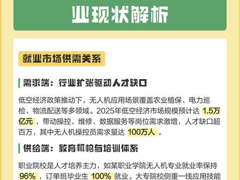 大学教授谈无人机低空经济河北、低空无人机操控专业就业方向